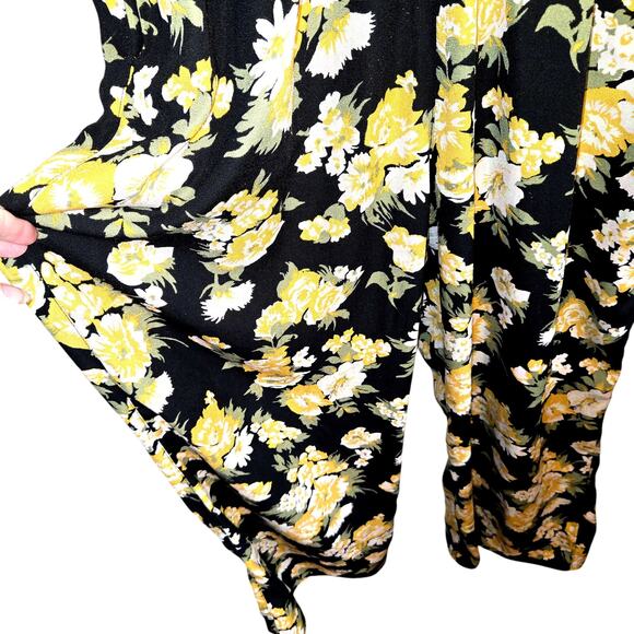 Xhilaration XXL Women's BOHO Maxi Pantsuit Jumpsuit Plus Size 2X 2Xl 18W 20W - Picture 4 of 8